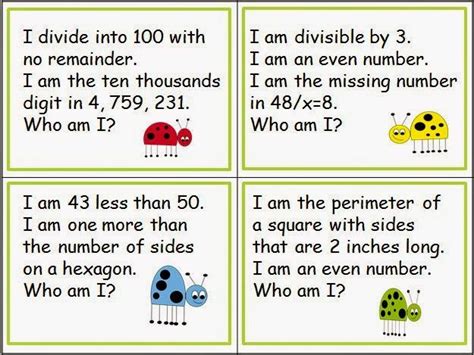 Math and Riddles - Perfect Together! - Classroom Freebies