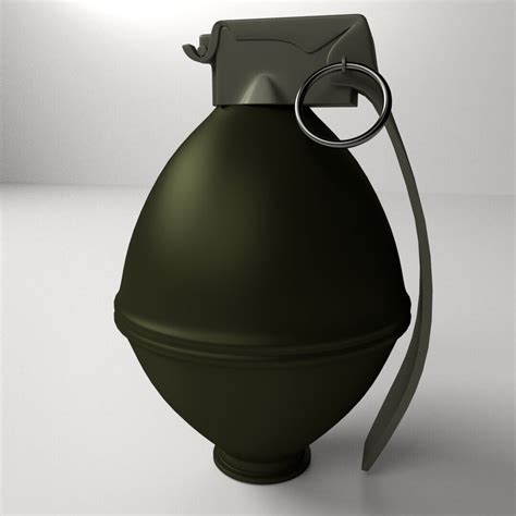 Fragmentation Grenade - 3D Model by firdz3d