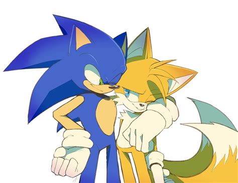 Sonic X Tails Kiss