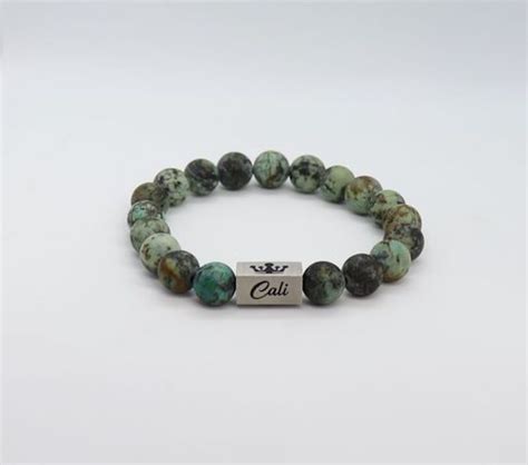 African Turquoise Bracelet - Calibeadman