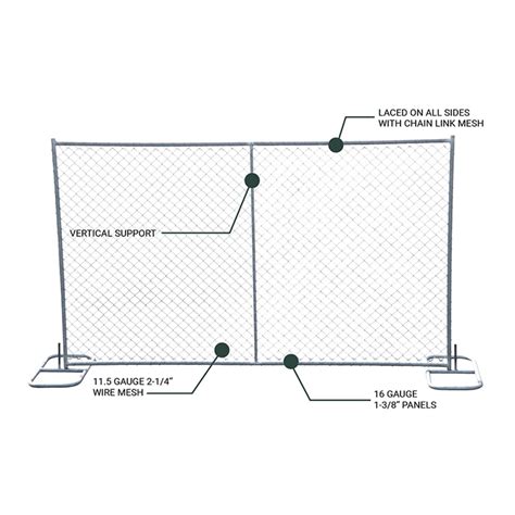 Temporary Fence Panel — Steel & Fence Supply