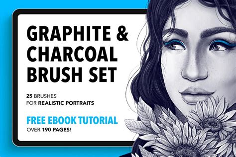 Charcoal Set Procreate Brushes Photoshop Brushes | My XXX Hot Girl