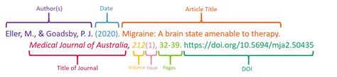 Journals, newspapers & magazines - APA Referencing 7th Edition ...