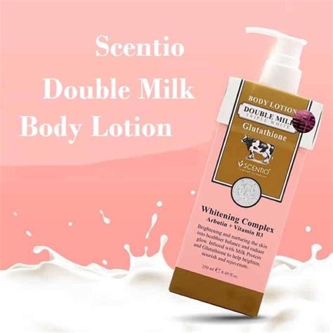 Scentio Double Milk Triple White Body Lotion by Beauty Buffet - mercury_beauty_shop99 - ThaiPick
