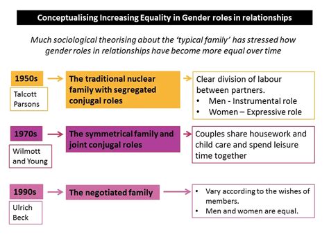 Conceptualising Gender Equality in Relationships – ReviseSociology