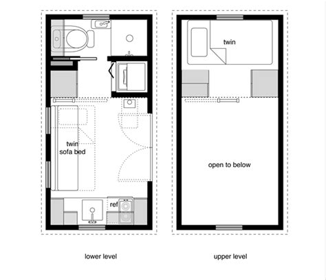 Tiny House Layout No Loft - Nada Home Design