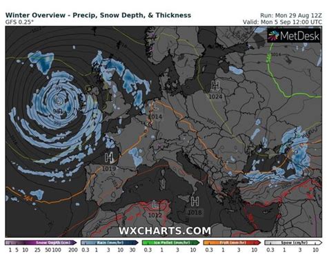 UK weather forecast: Maps show exact day rain will HAMMER Britain in 24 ...