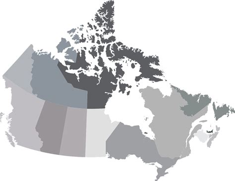 Map Of Canada Provinces