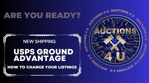 Shipping USPS Ground Advantage Changes coming soon. - YouTube
