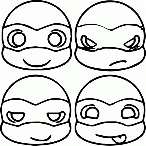 Teenage Mutant Ninja Turtles Free Printable Mask - Free Printable