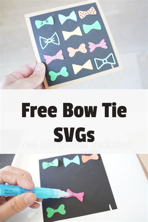 9 Free Bow Tie SVG