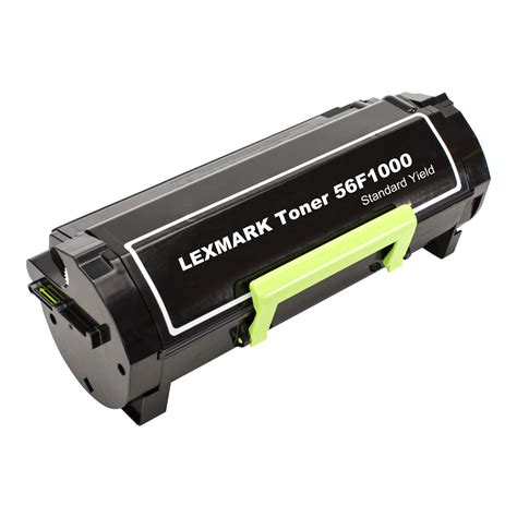 Lexmark 56F1000 Compatible Black Toner Cartridge - Ecobox at InkJetSuperStore