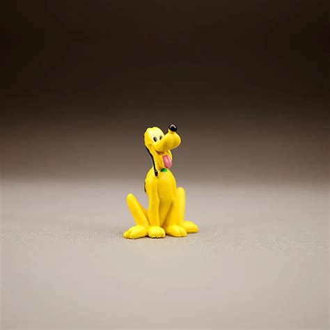 60pcs 4.5m original pluto dog figure toys high quality pluto small figure collection toys-in ...