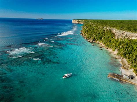 Aerial View of Sardinera Beach Mona Island, Puerto Rico. - Save Our Seas Foundation