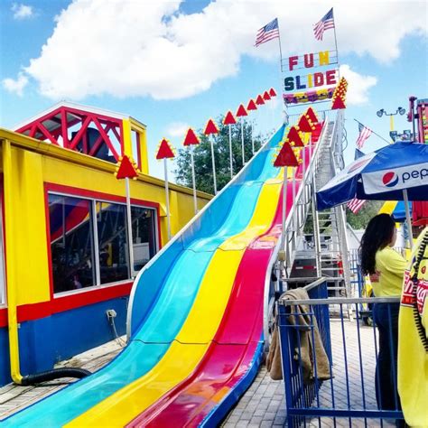 carnival slide go Carnival slide fun fair super slides big dry