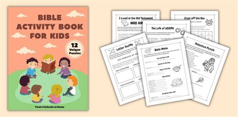 Bible Activity Book for Kids - Tools 4 Schools at Home