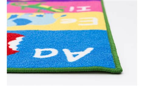 Alphabet Educational / Road Map Reversible Fun Kids Area Rug | Groupon