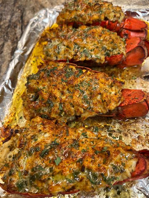 Crab Stuffed Lobster Tails Recipe – The O'Neal's Way