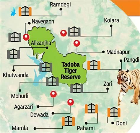 Tadoba Safari Gates - Tanushree Cabs