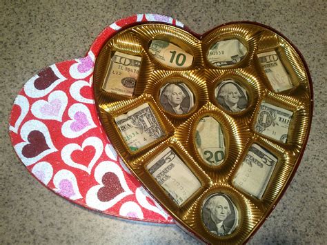 Cute Valentine Money Box instead of Chocolates, perfect for a big kid | Birthday money gifts ...