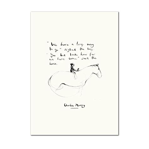 Charlie Mackesy-Look how far we have come | Print