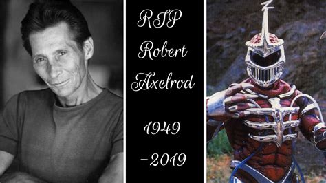 Robert Axelrod, voice actor of Lord Zedd, Finster, and many more ...