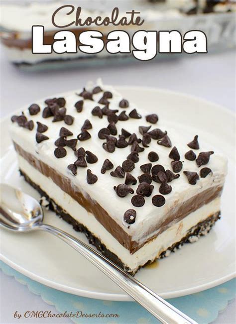 Chocolate Lasagna | A Homemade Layered Chocolate Dessert with Oreos