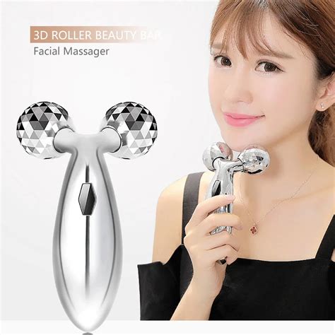 360 Rotate Full Body Shape Massager 3D Roller Massager For Face and ...