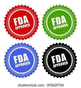 Fda Approved Stamp Vector Illustration Isolated Stock Vector (Royalty ...