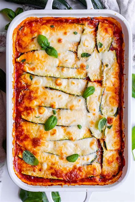 Zucchini Lasagna Recipe (Easy and Cheesy!) - The Food Charlatan