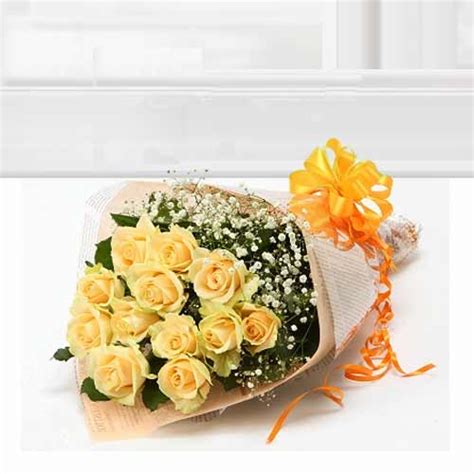 Orange Rose Bouquet Orange Rose Delivery In Japan