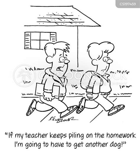 Homework Excuse Cartoons and Comics - funny pictures from CartoonStock