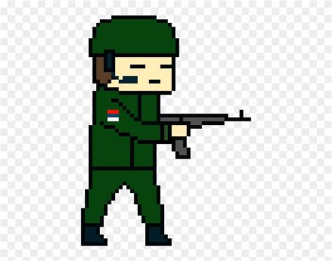 Pixel Soldiers - Pixel Soldier Clipart (#946424) - PinClipart