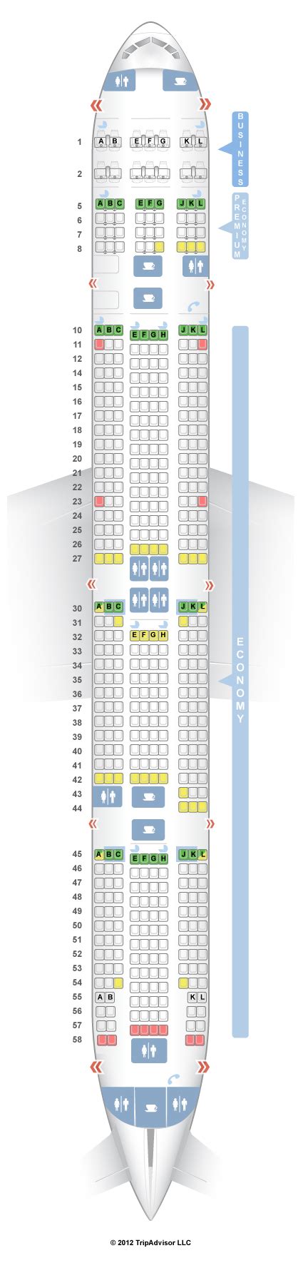 SeatGuru Seat Map Air France