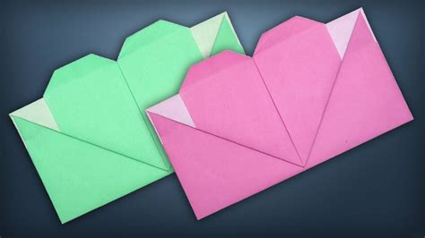 Origami Heart Envelope 500 500 - Homemade Creations