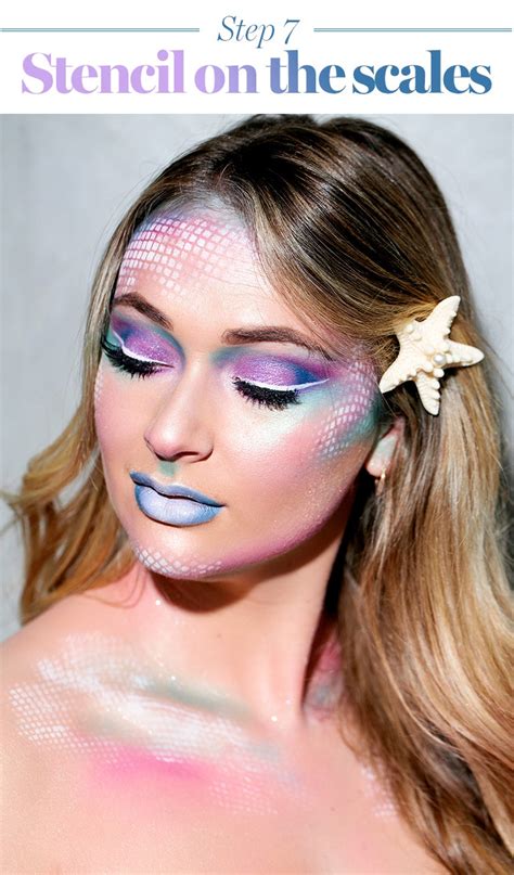 Mermaid Makeup Tutorial Halloween 2017: The Prettiest Mermaid Costume to Try - Glamour