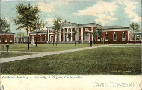 University of Virginia - Academic Building Charlottesville, VA Postcard