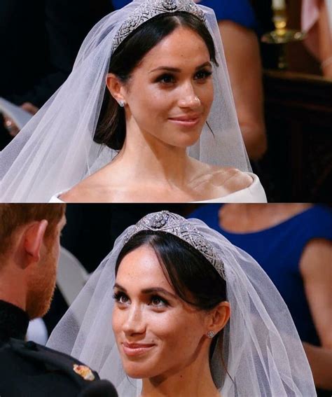 Meghan, Duchess of Sussex on her wedding day with Prince Harry Harry ...