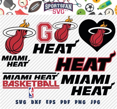 Miami Heat Logo Vector at Vectorified.com | Collection of Miami Heat ...