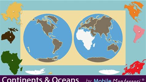 Montessori Continents & Oceans - A Montessori Approach to Geography:Amazon.com:Appstore for Android