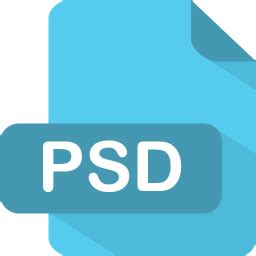 Psd Icon | Flat File Type Iconpack | PelFusion