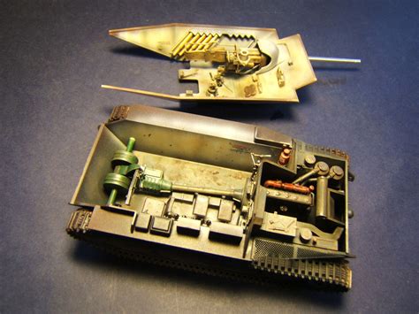 Dave's Tank Workshop : Hetzer with interior #1