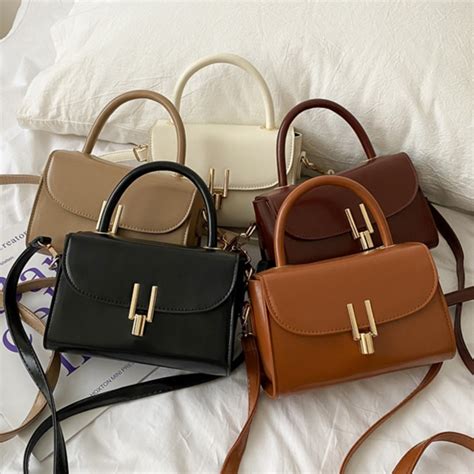 WBSB051_Audrey Sling Bag Women Small Shoulder Bag Soft Crossbody Bags Simple Chain Bag Solid ...