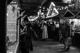 Chester Christmas Market (B&W) | capturingthenegative.com in… | Flickr