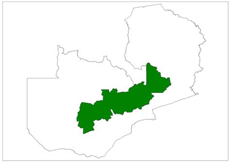 Central Province – Zambian Maps And Places