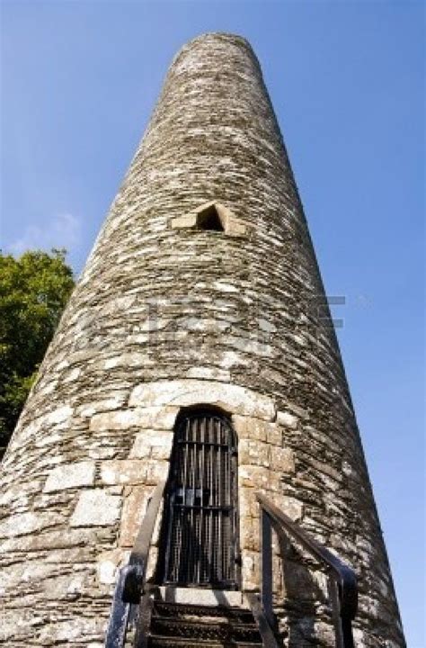 The Round Tower at Monasterboice in Ireland