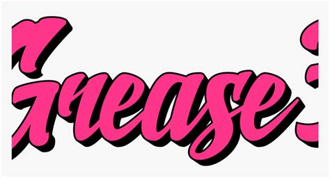 Grease Logo Png, Transparent Png , Transparent Png Image - PNGitem