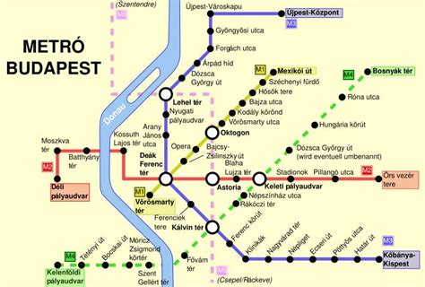 Budapest Airport Transfers | Budapest Metro Map