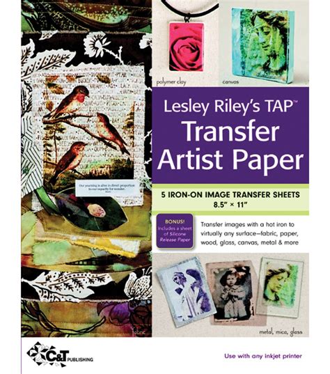 Transfer Artist Paper 5 Pkg | Transfer paper, Printing on fabric, Paper