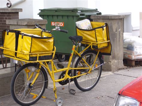 Postman's bicycle in Germany - I'd love to have one | จักรยาน